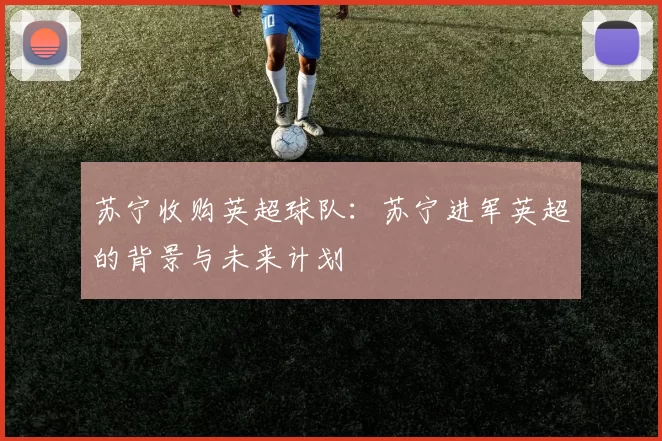 苏宁收购英超球队：苏宁进军英超的背景与未来计划